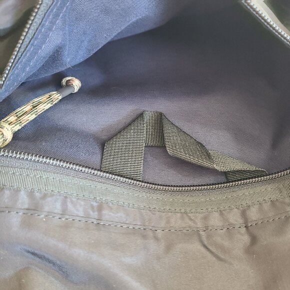 Polo Ralph Lauren Light Weight Canvas Backpack Navy Polo Logo Shield Patch - Picture 9 of 12